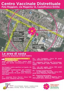 Mappa aree di sosta