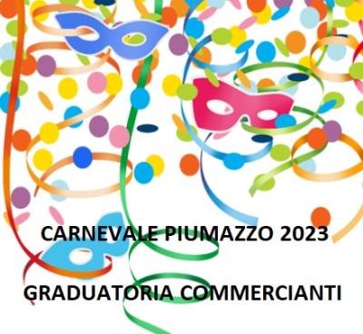 Graduatoria dei commercianti su area pubblica che hanno presentato domanda di partecipazione e comunicazione di spunta - anno 2023 foto 