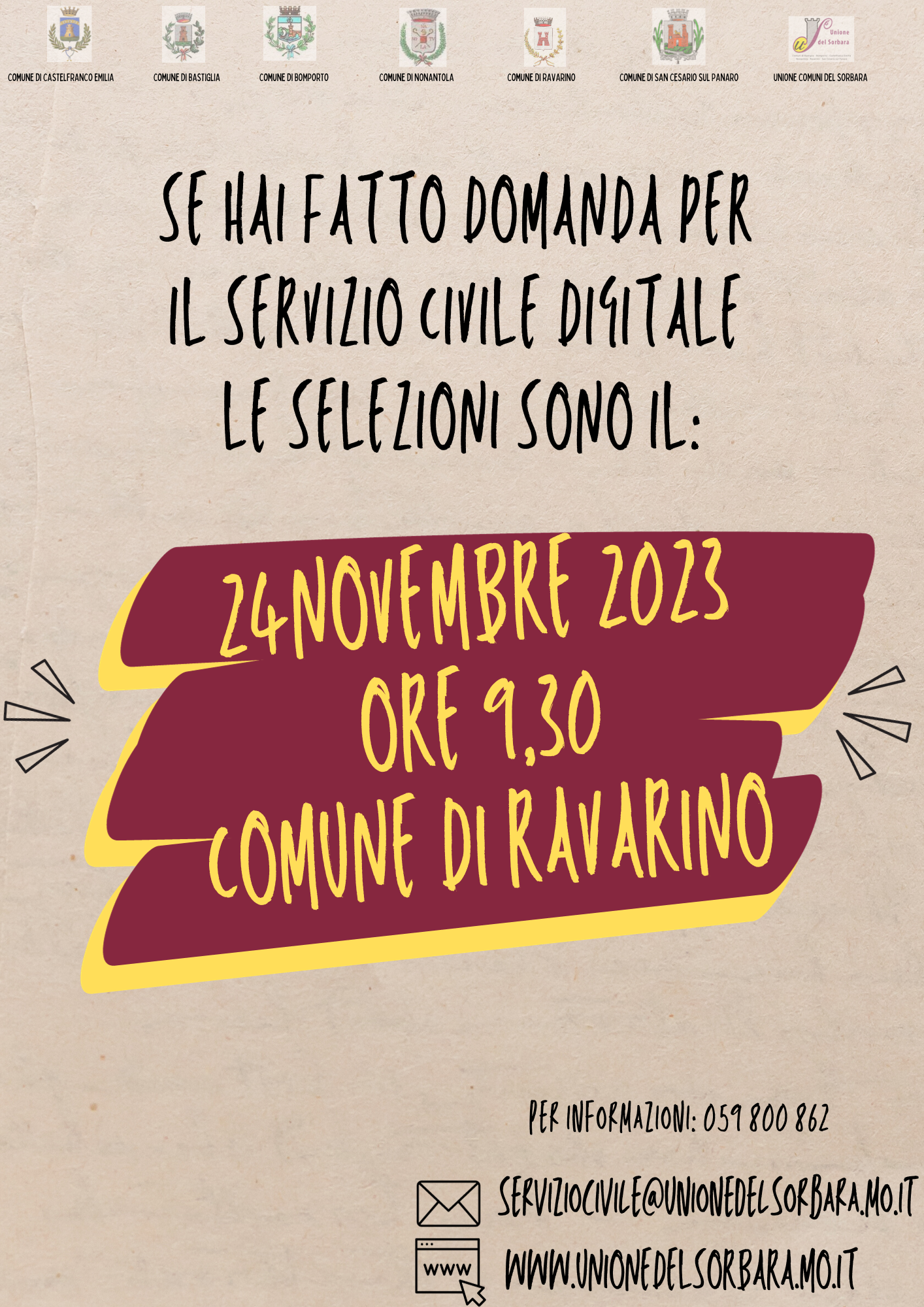 Servizio Civile Digitale. Colloqui. foto 