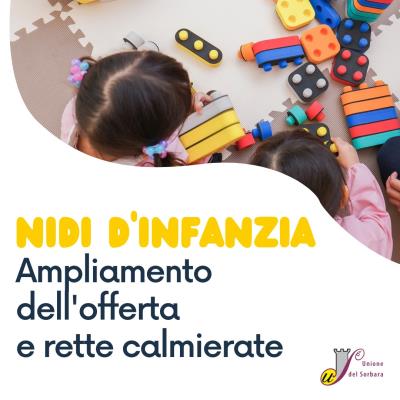 Finanziamenti per i Nidi d Infanzia nei Comuni dell Unione del Sorbara foto 