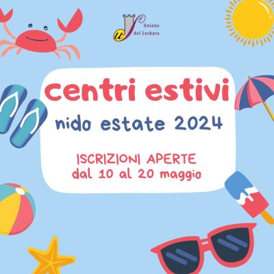 Centri estivi nido 2024 (0-3 anni) foto 