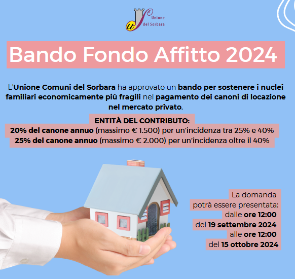 Bando Fondo Affitto 2024  foto 