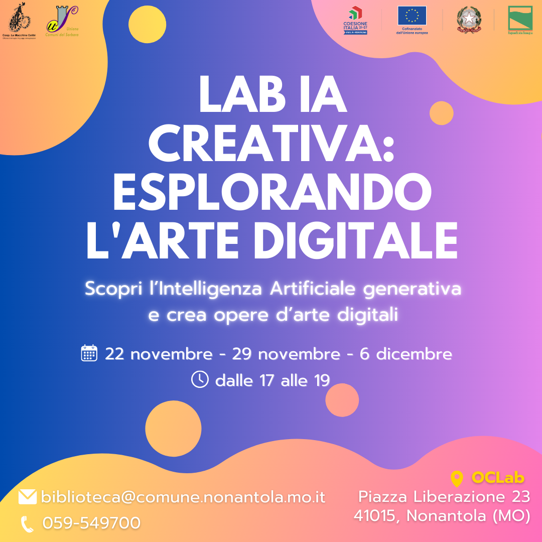 Lab IA Creativa: Esplorando l Arte Digitale foto 