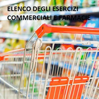 Elenco degli esercizi commerciali e farmacie disponibili ad accettare i buoni spesa foto 