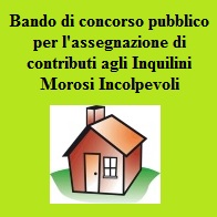 Bando pubblico Morosità incolpevole foto 